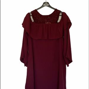 Mittoshop Cold Shoulder Dress